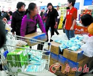 抢盐事件再现:广东多地出现抢盐现象