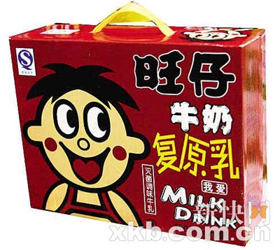 东莞旺仔牛奶保质期内变质厂家称不知处理情况