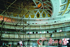 华西村转型发展旅游业用3亿黄金装点酒店(组图)