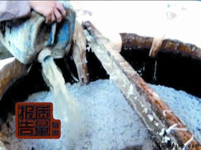 添加可致癌漂白剂