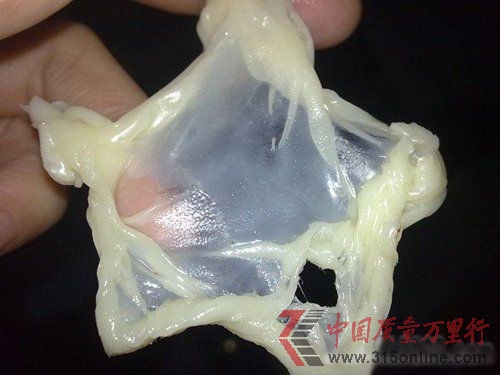 一则关于饮料“营养快线”阴干后只剩一层干胶的帖子 一则关于饮料“营养快线”阴干后只剩一层干胶的帖子