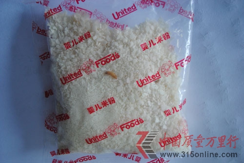 图片为米粉中的活虫 图片为米粉中的活虫