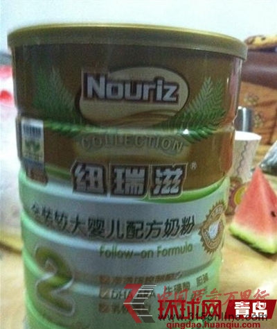 喝出虫子的纽瑞滋奶粉。